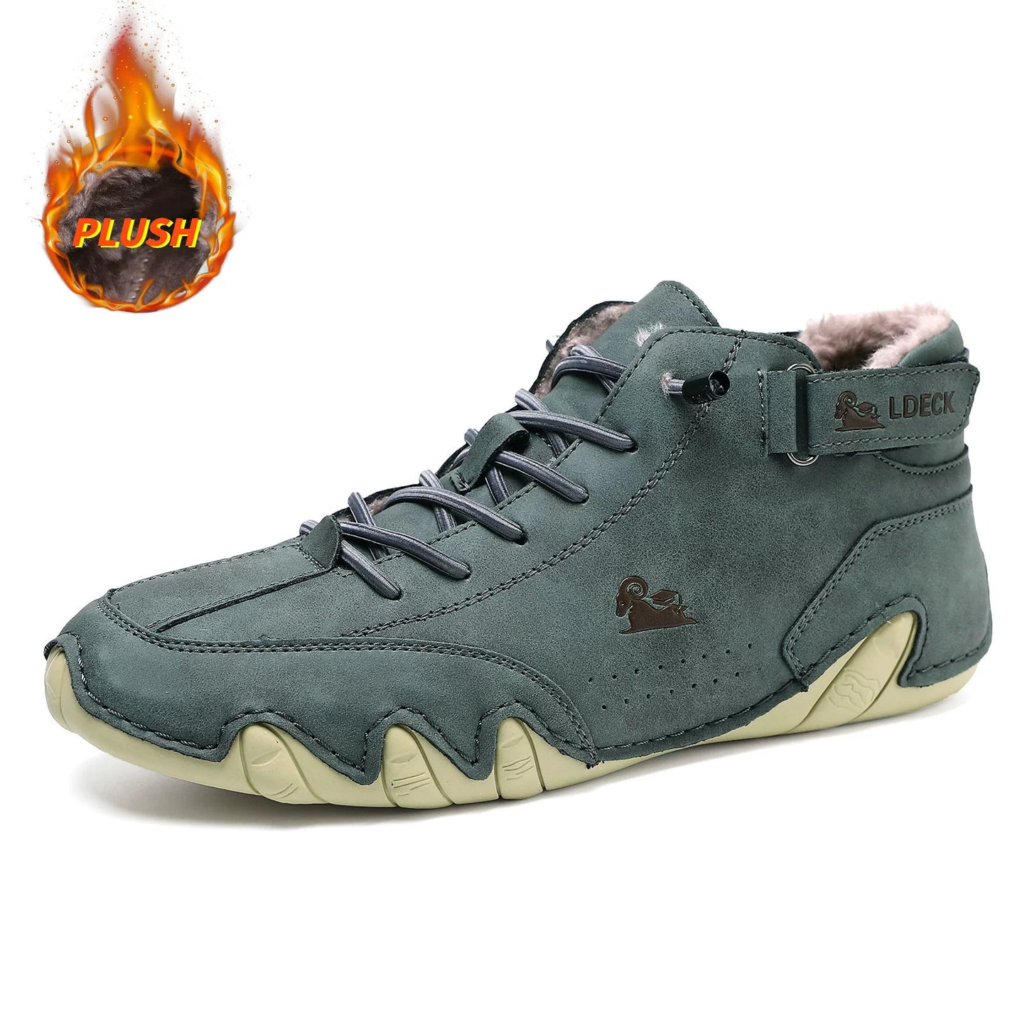 VogLdeck 3.0 – Calçado ortopédico de inverno forrado com pele