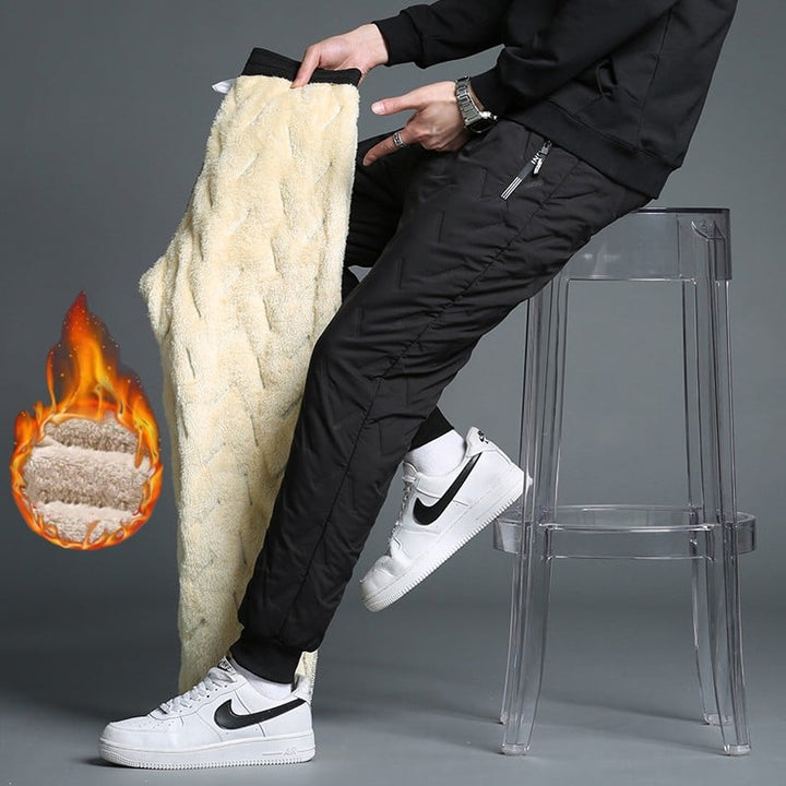 Voga-Pantalon de iarnă din fleece unisex