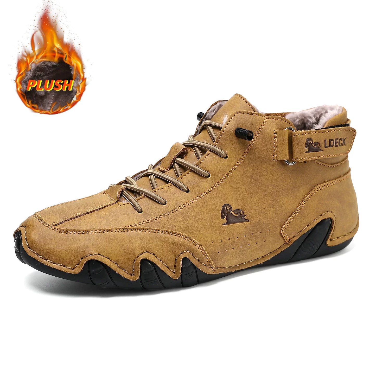 VogLdeck 3.0 – Calçado ortopédico de inverno forrado com pele 