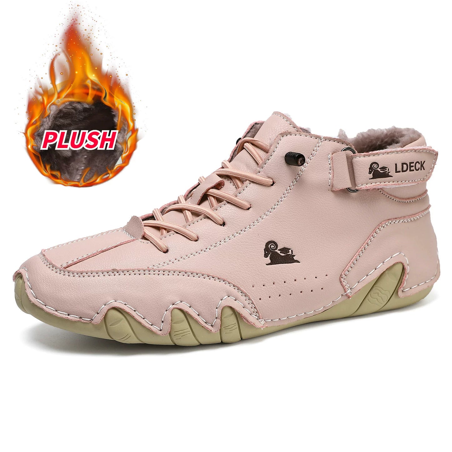 VogLdeck 3.0 – Calçado ortopédico de inverno forrado com pele 