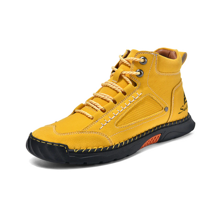 VogSalkin 2.0 - Barefoot all-terrain laarzen met een geprofileerde zool en waterdicht vegan leer 